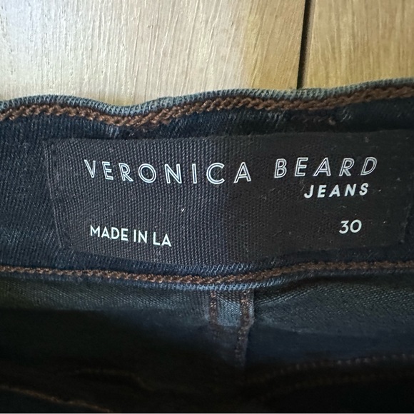 Veronica Beard Carly Kick Flare High Rise Jeans size 30 - Picture 3 of 4